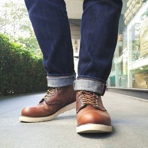 Red Wing 9111 Round Toe 6" Boot in Copper US Size 10 (Fits like US 11 shoe)